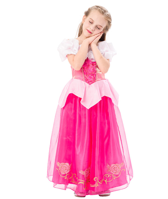 Classic Princess Costume Deluxe Long Dress Set Birthday Holiday Gift