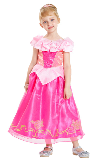 Classic Princess Costume Deluxe Long Dress Set Birthday Holiday Gift