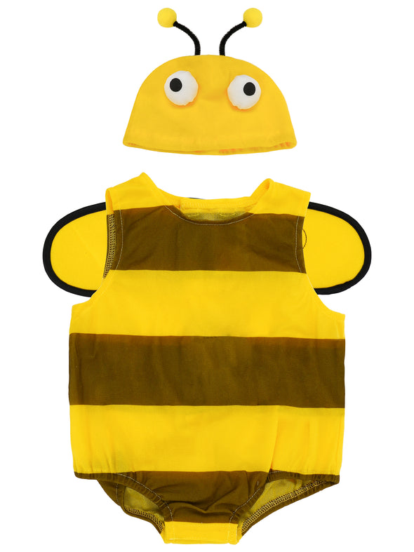 Baby Toddlers Bee Onesie Hat Wings Set Halloween Costume