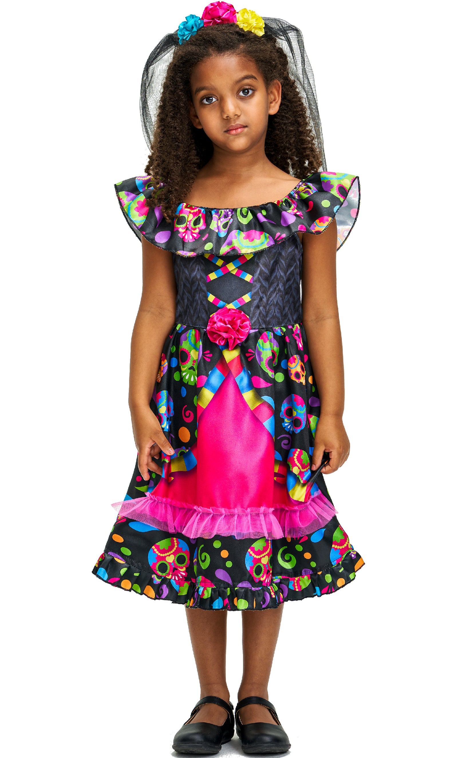 pink day of the dead dress Day Of Dead Senorita Women's Costume