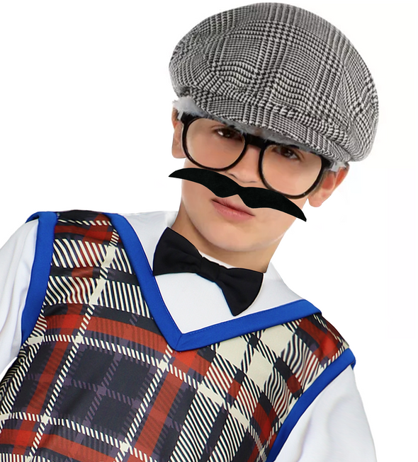 Boys 100th Day of School Grandpa 6 Pcs Costume