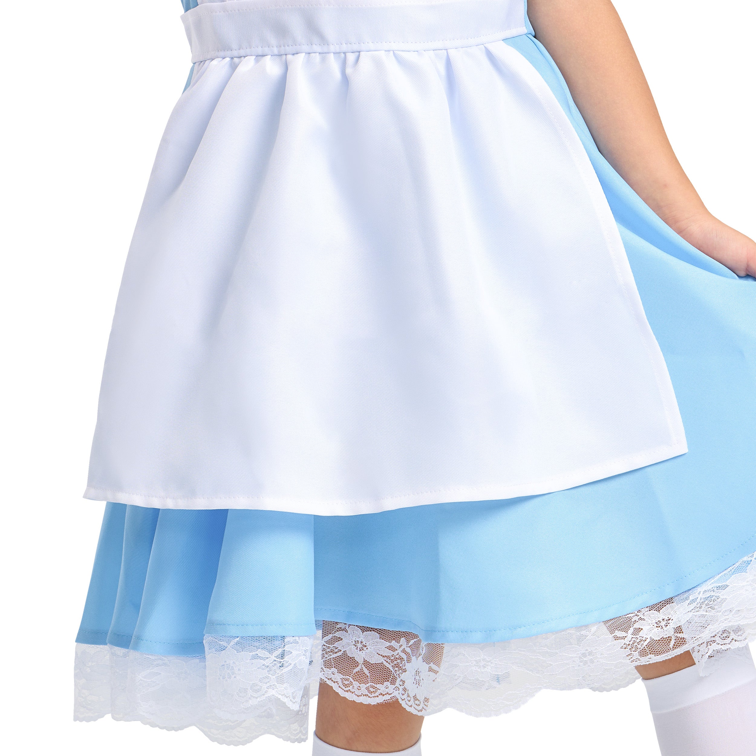 Girls' Blue Wonderland Alice Costume IKALI COSTUME Girls' Blue Wonderland Alice Costume IKALI COSTUME