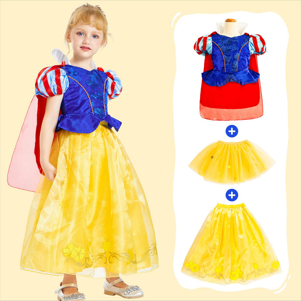 Classic Princess Costume Deluxe Long Dress Set Birthday Holiday Gift