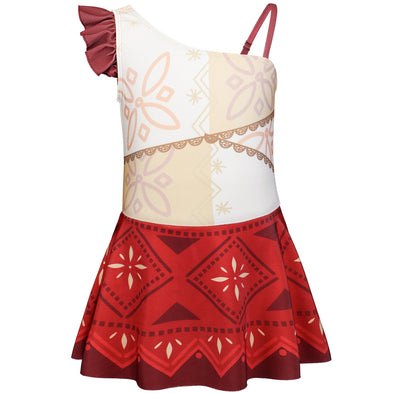 Toddler Girls Princess Swimsuit Moana One-piece