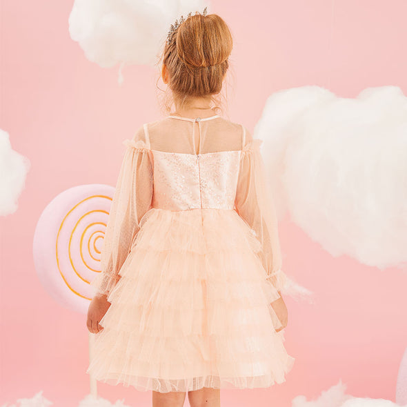 Girl Pageant Dress Multi-layered Tulle