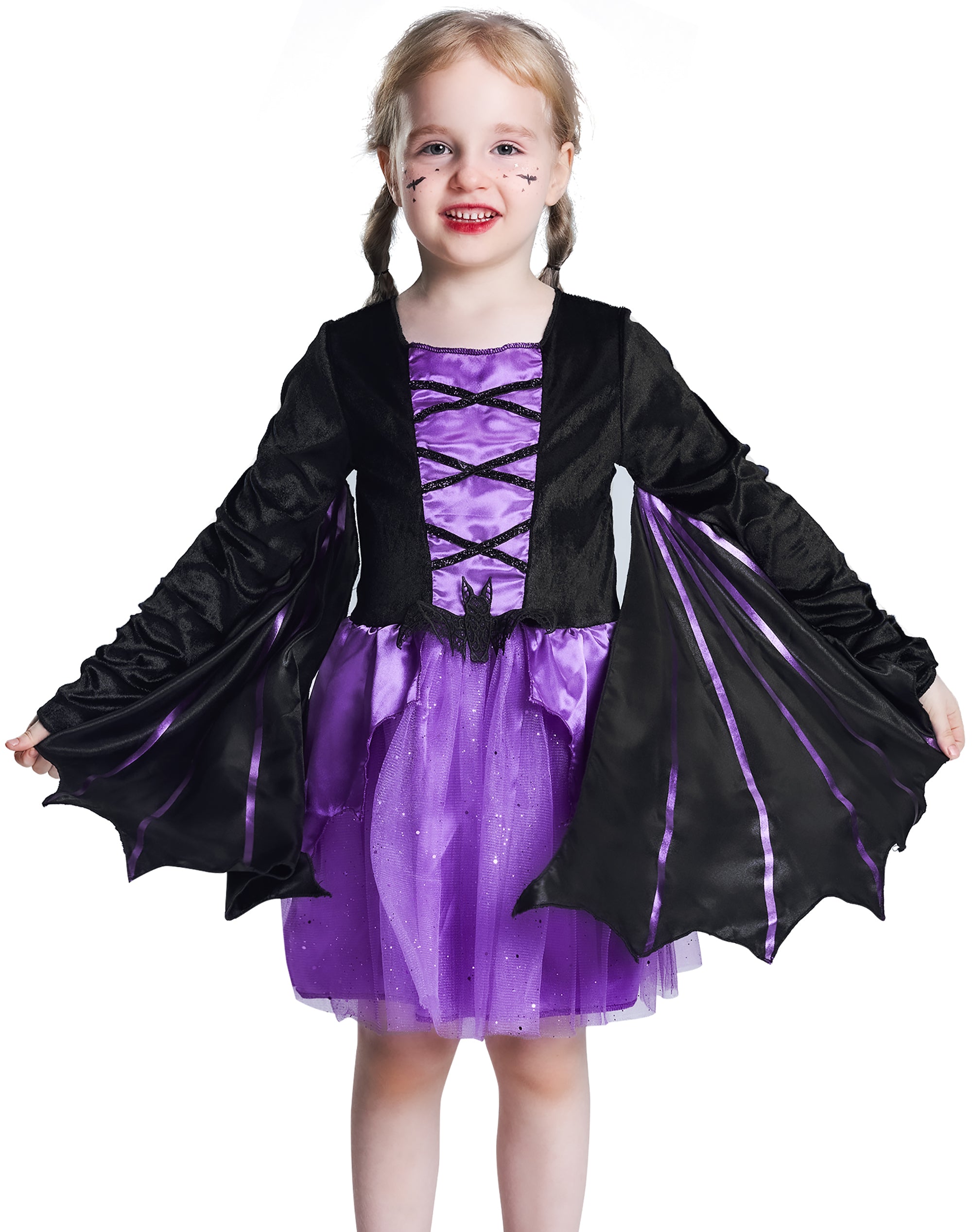 purple bat dress Purple Bat Dress, Gothic Bodycon Dress, Spooky Halloween Outfit, Witchy Alternative Clothing, Goth Tank Dress, Cute Bat Silhouette Dress