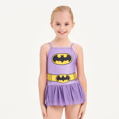 Girls One-piece Swimsuit Batgirl Costume Beach Bathing Suit for Vacation