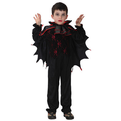 Vampire Jumpsuit Romper Clothes for Kids Girls Boys Toddler Halloween Scary Unisex 3-12Y