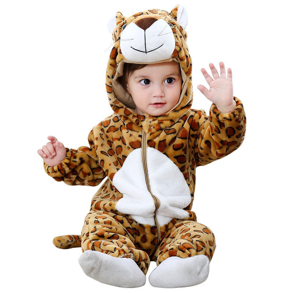 Baby Toddlers Animal Jumpsuit Leopard Onesie