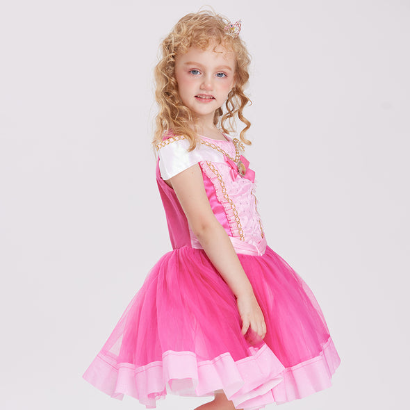 Princess Dress up Clothes Aurora Costume