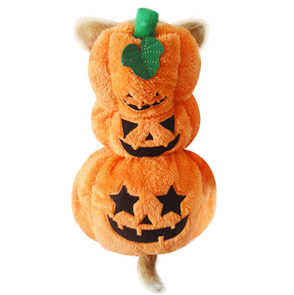Halloween Costumes for Dog Cat , Pumpkin Doll Play Cosplay Clothes, Dress-up Party, for Puppy Medium Dogs Cat