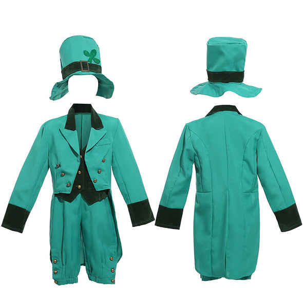 Boys St. Patrick's Day Costume Green Suits