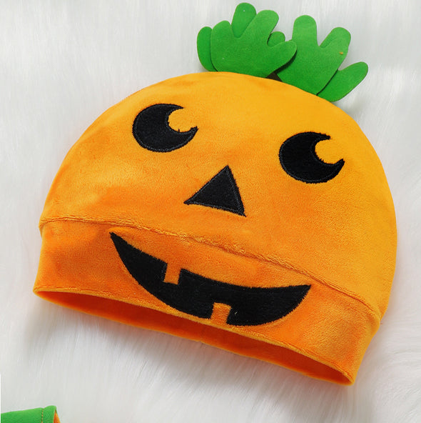Halloween Pumpkin Jumpsuit for Baby Toddler Happy Holiday Unisex 0-24 months