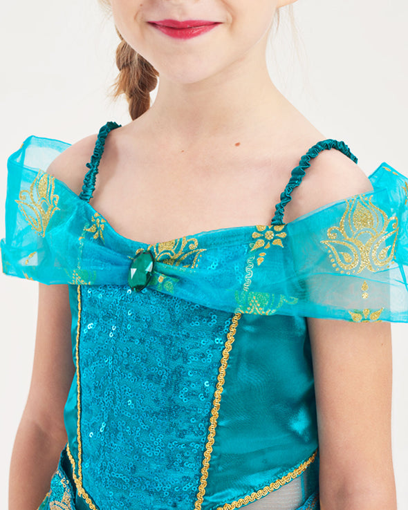 Girls Princess Dresses Jasmine Costume