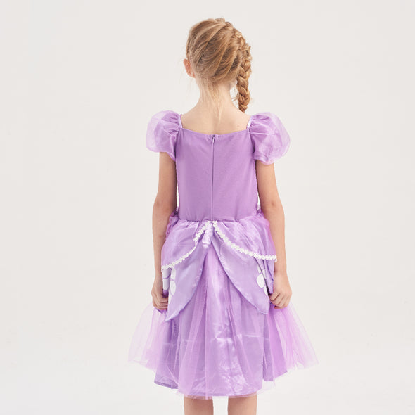Girls Princess Dress Sophia Costume, Birthday Party Outfit