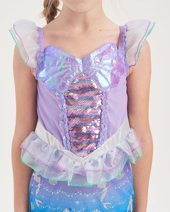Girls Princess Dresses Mermaid Costume