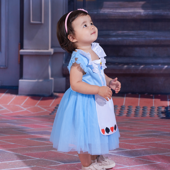 Baby Girls Princess Dresses Alice Cosplay Dress For Little Girls
