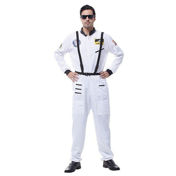 NASA Astronaut Costume Men Women Kids Career Jumpsuit