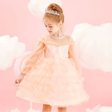 Girl Pageant Dress Multi-layered Tulle