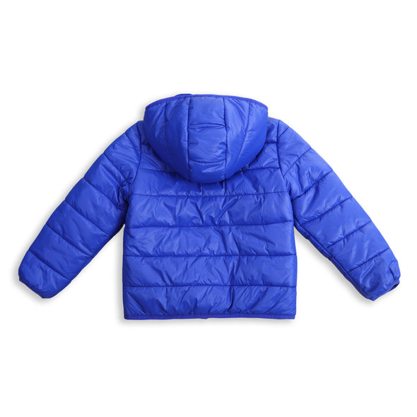 IKALI Kids Winter Coats, Boys Light Weight Puffer Jacket Blue (3-12Y)