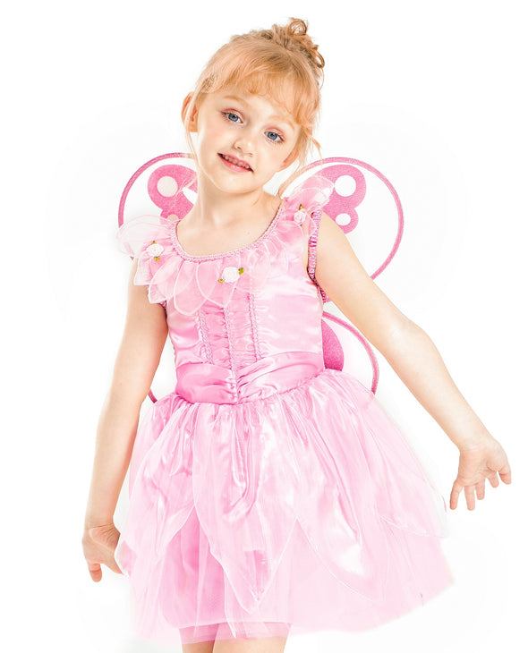Butterfly Costume for Girls Dreshaos with Wings Halloween Birthday
