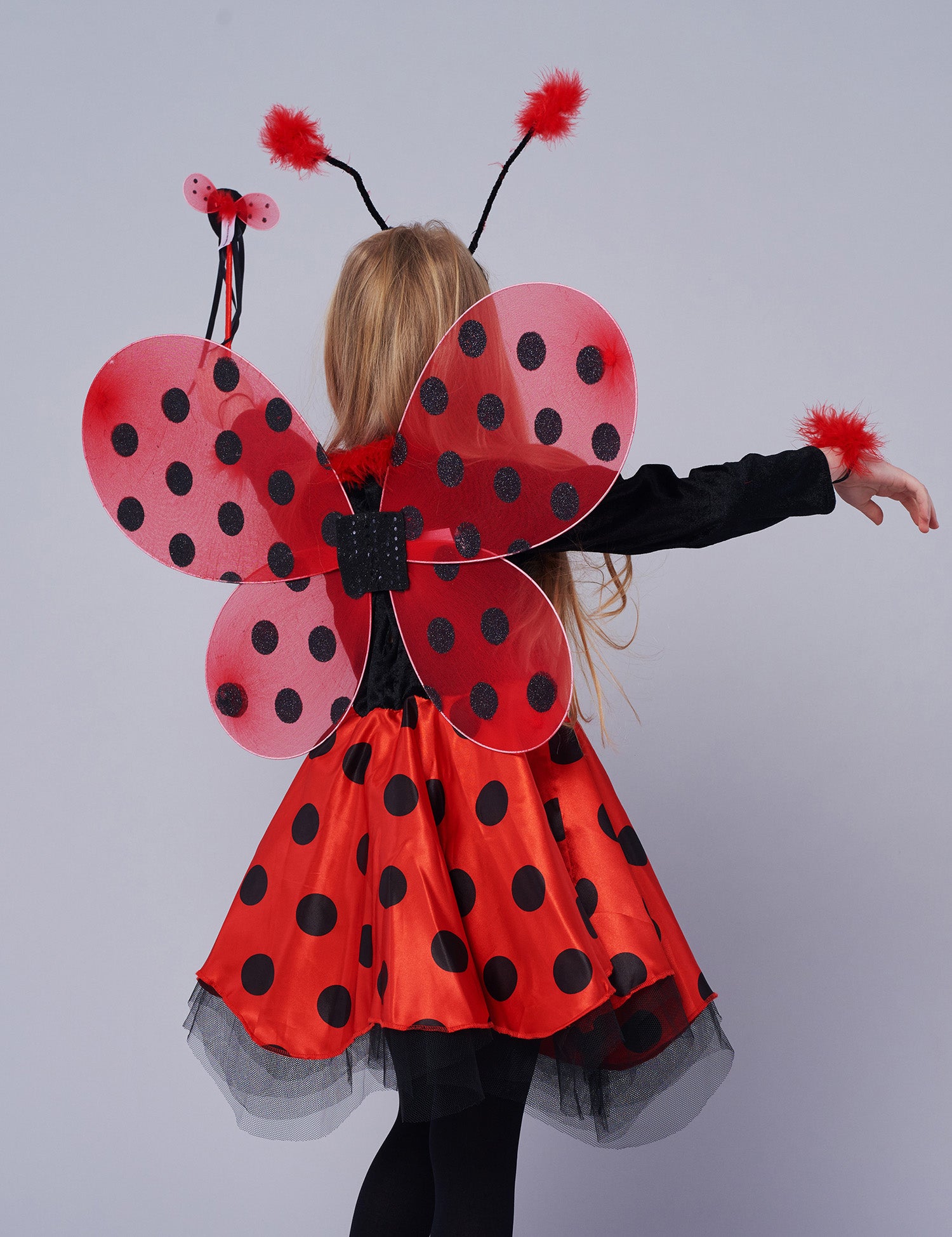 Halloween girls ladybug costume animal dress – IKALI COSTUME